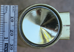NO NAME BRASS PLATED FOUNTAAIN PEN DESK BASE CALLENDAR